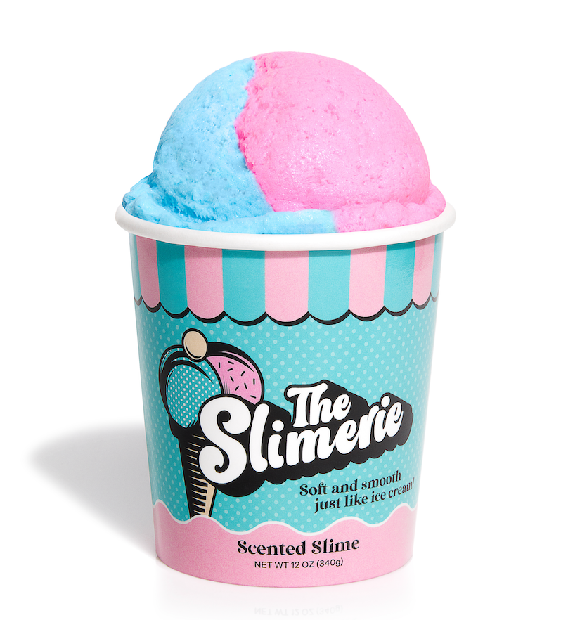 The Slimerie Ice Cream Slime (Cotton Candy)