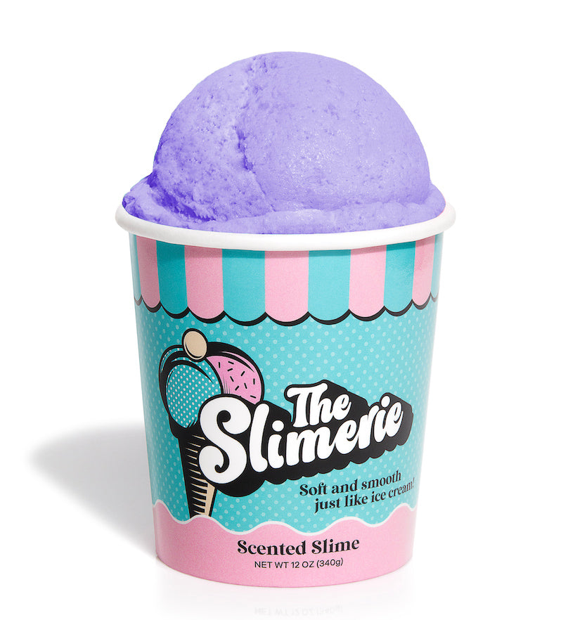 The Slimerie Ice Cream Slime (Ube Frosting)